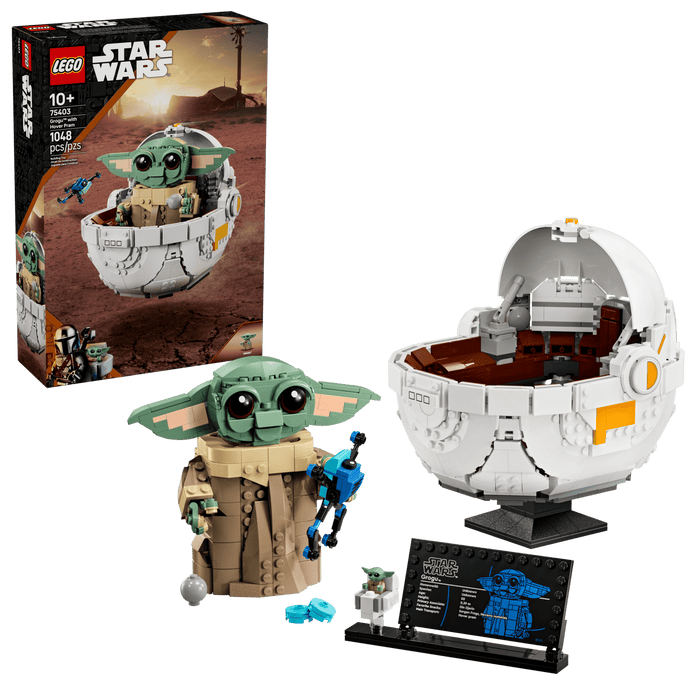 LEGO Star Wars Grogu with Hover Pram