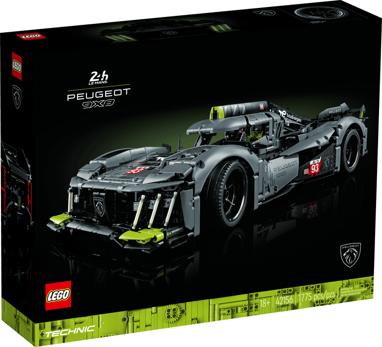 LEGO Technic PEUGEOT 9X8 24H Le Mans Hybrid Hypercar