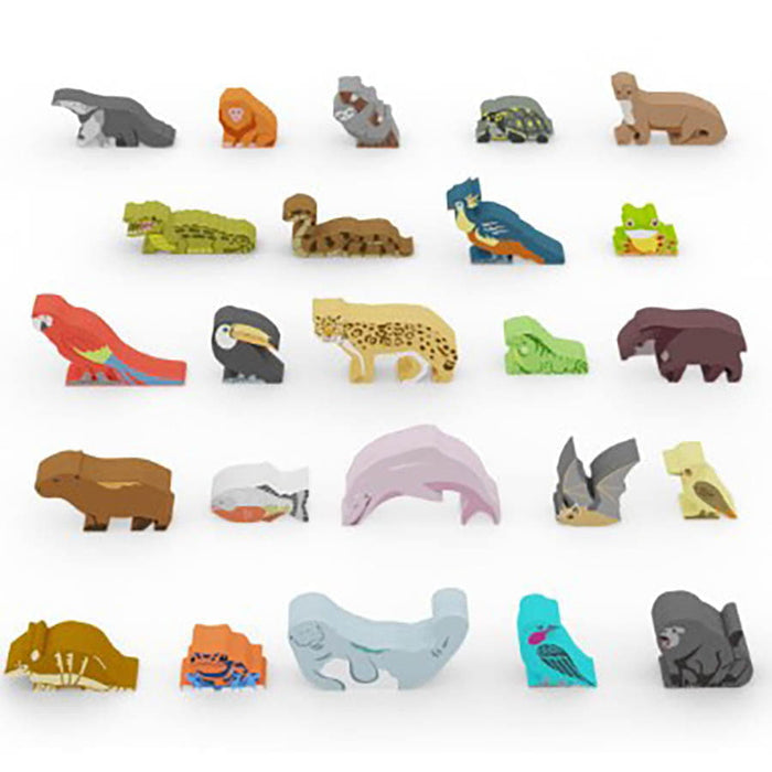 Life of the Amazonia Meeple Set