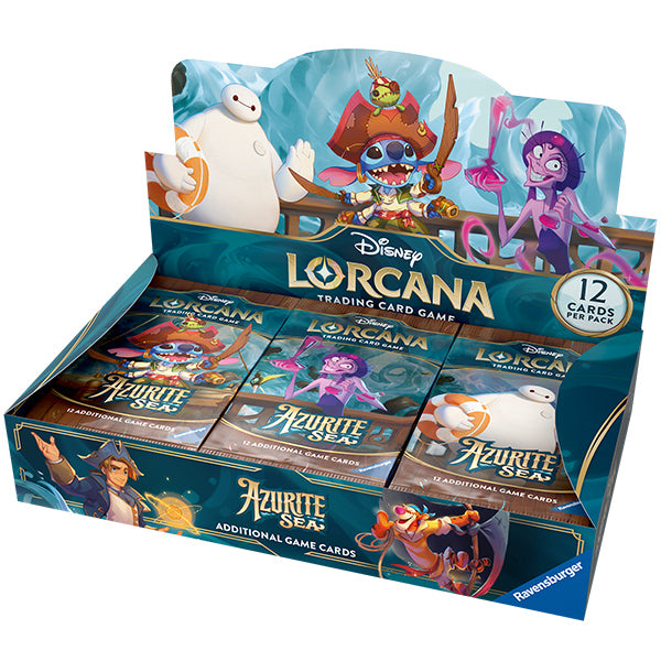 Disney Lorcana - Azurite Sea Booster Box (PRE-ORDER)