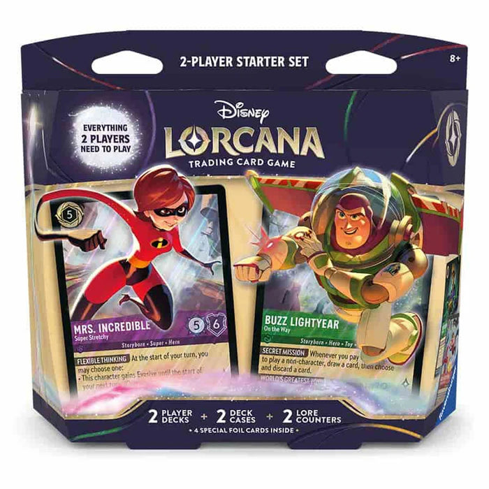 Disney Lorcana - Wilds Unknown 2-Player Deck - Elastigirl & Buzz Lightyear