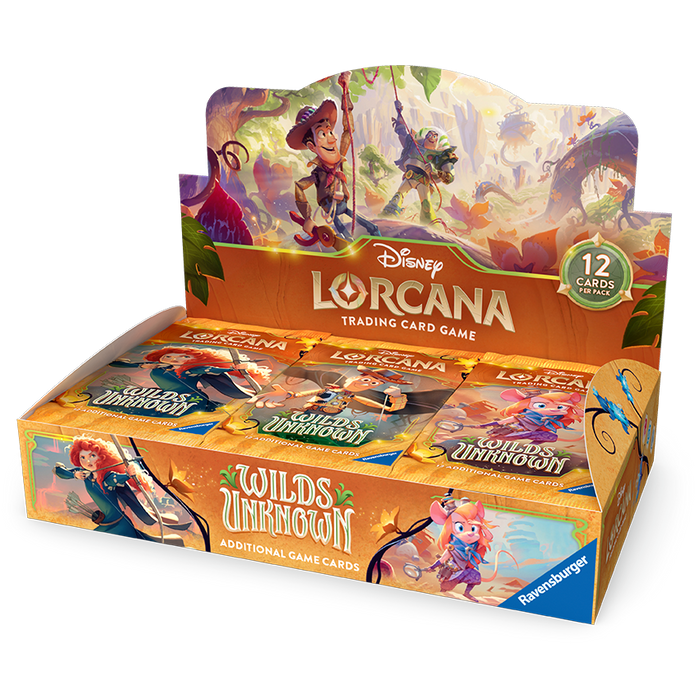 Disney Lorcana - Wilds Unknown Booster Box (PRE-ORDER)