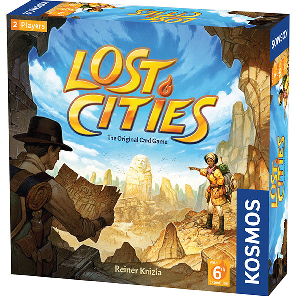 Thames & Kosmos 691821 Lost Cities: The Card Game | Who Will Discover the Ancient Civilizations? | Strategic Game, 2 Players | Ages 10 | : Buy Online at Best Price in KSA - Souq is now Thames & Kosmos 691821 Lost Cities: The Card Game | Who Will Discover the Ancient Civilizations? | Strategic Game, 2 Players | Ages 10 | : Buy Online at Best Price in KSA - Souq is now