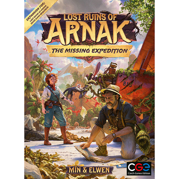 Lost Ruins of Arnak: The Missing Expedition Expansion (Ding & Dent)