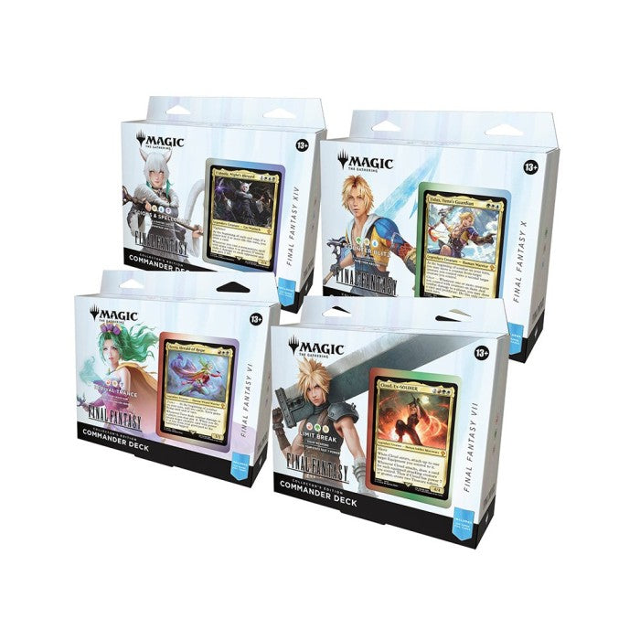 Magic: The Gathering - Final Fantasy Collector's Edition Commander Deck (Set of 4)