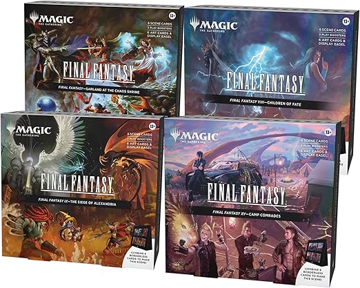 Magic: The Gathering - Final Fantasy Scene Box (Set of 4)