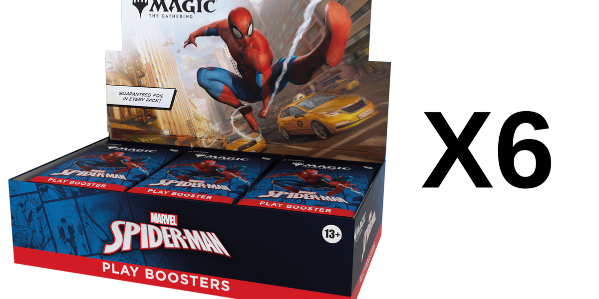 MARVEL SPIDER-MAN トレーディングカード BOX Magic: The Gathering - Spider-Man Play Booster Case [6x Box