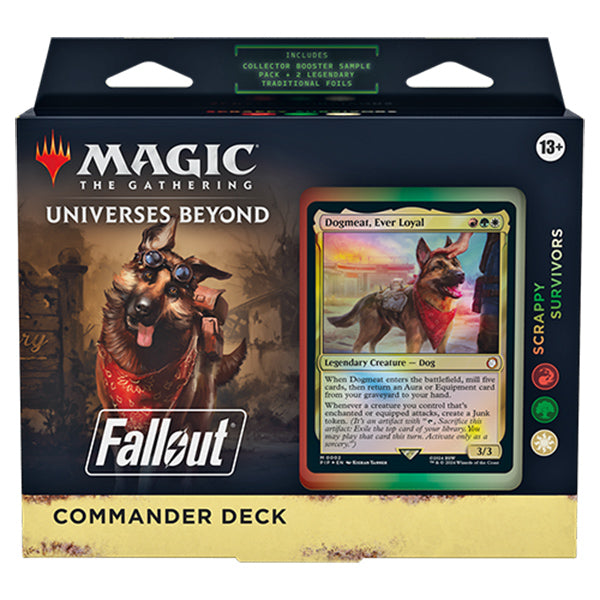 Magic: The Gathering Universes Beyond - Fallout - Commander Decks (Set of 4)