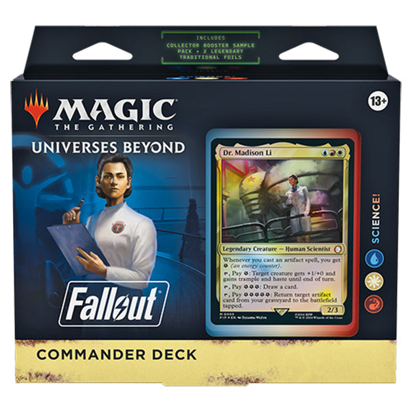 Magic: The Gathering Universes Beyond - Fallout - Commander Decks (Set of 4)