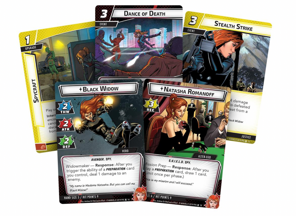 Marvel Champions: The Card Game - Black Widow Hero Pack