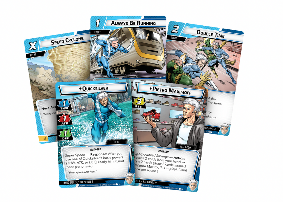 Marvel Champions: The Card Game - Quicksilver Hero Pack