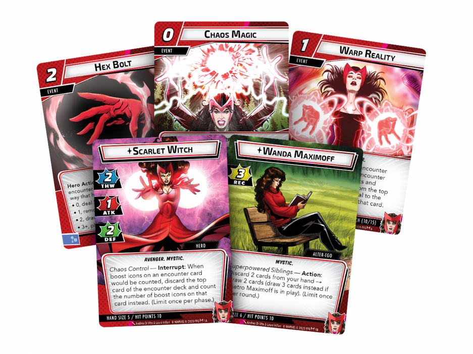 Marvel Champions: The Card Game - Scarlet Witch Hero Pack