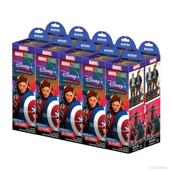 Marvel HeroClix: Marvel Studios Disney Plus Booster Brick (Ding & Dent)