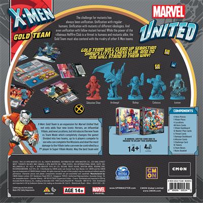 Marvel United X-Men: Gold Team Expansion