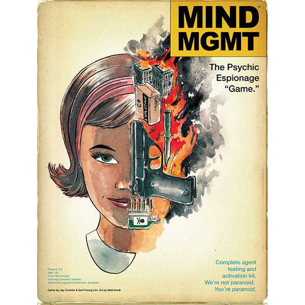 Mind MGMT: The Psychic Espionage "Game." (Ding & Dent)