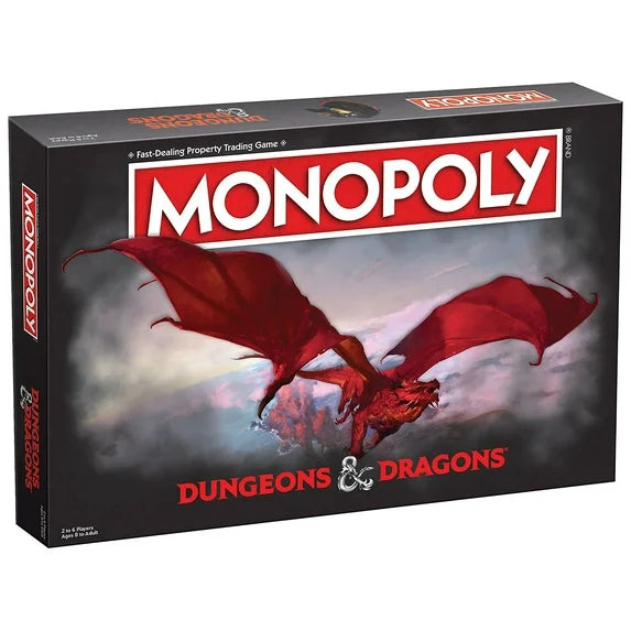 Monopoly: Dungeons and Dragons Edition (Ding & Dent) [Severe Damage]