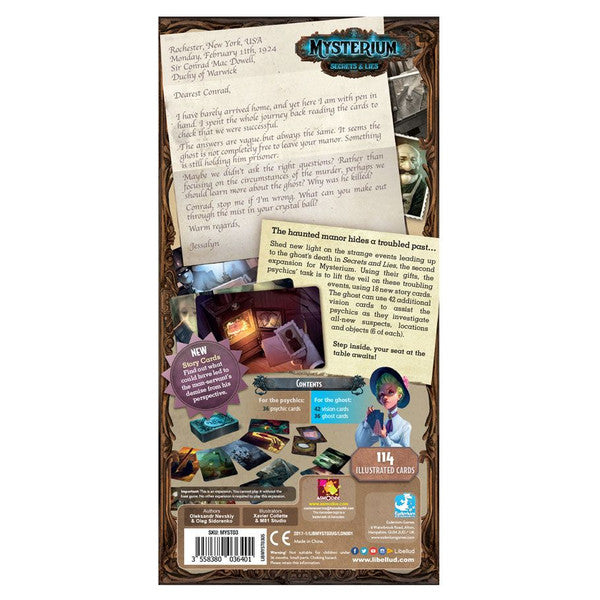 Mysterium: Secrets & Lies Expansion