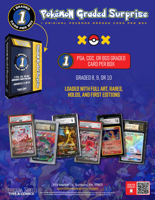 Pokemon: Graded Surprise Box BoardtopiaGames.com Pokemon: Graded Surprise Box BoardtopiaGames.com
