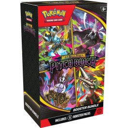 Pokemon: Mega Evolution 5 - Pitch Black Booster Bundle (PRE-ORDER) BoardtopiaGames.com Pokemon: Mega Evolution 5 - Pitch Black Booster Bundle (PRE-ORDER) BoardtopiaGames.com