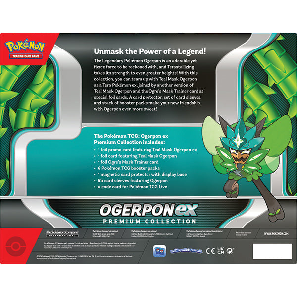 Pokemon: Ogerpon EX Premium Collection Box