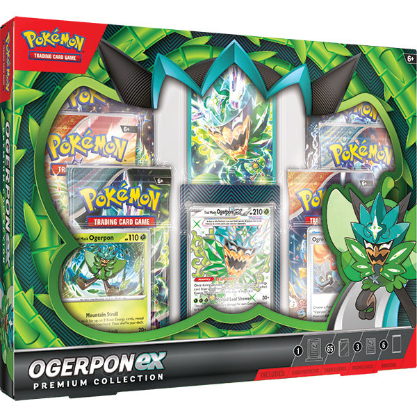 Pokemon: Ogerpon EX Premium Collection Box