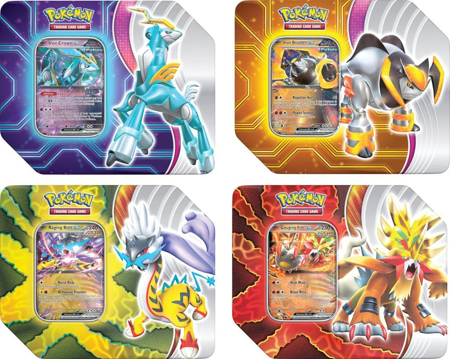 Pokemon: Paradox Destinies Tin (Set of 4)