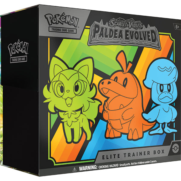 Pokemon: Scarlet & Violet 02 Paldea Evolved - Elite Trainer Box