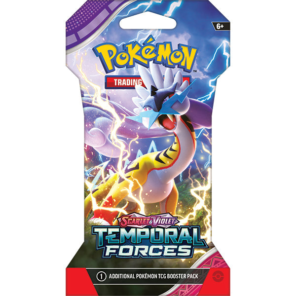 Pokemon: Scarlet & Violet 05 Temporal Forces - Sleeved Booster Pack