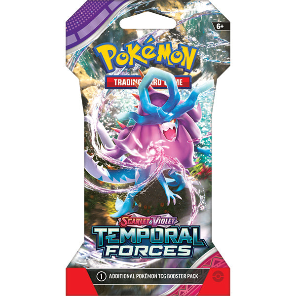 Pokemon: Scarlet & Violet 05 Temporal Forces - Sleeved Booster Pack