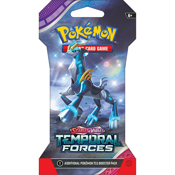 Pokemon: Scarlet & Violet 05 Temporal Forces - Sleeved Booster Pack