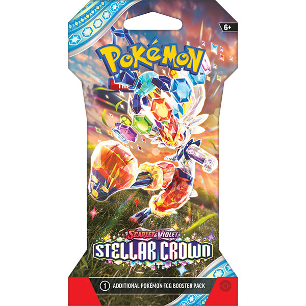 Pokemon: Scarlet & Violet 07 - Stellar Crown Sleeved Booster Pack