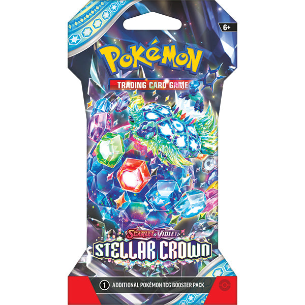 Pokemon: Scarlet & Violet 07 - Stellar Crown Sleeved Booster Pack