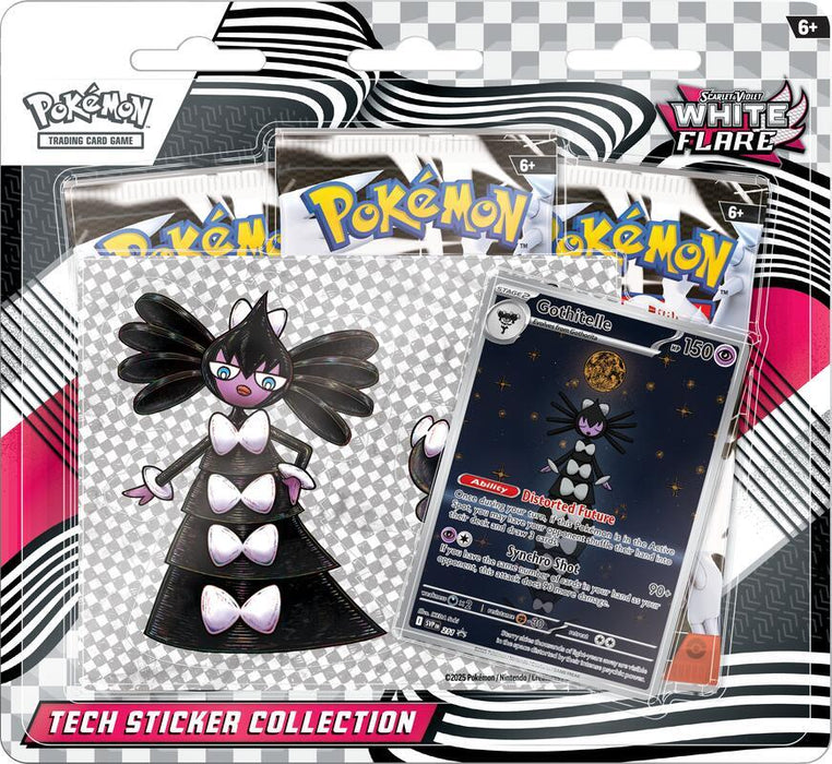 Pokemon: Scarlet & Violet 10.5 - White Flare Tech Sticker Collection
