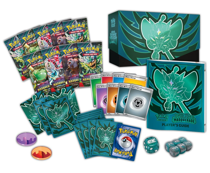 Pokemon: Scarlet & Violet 06 - Twilight Masquerade Elite Trainer Box