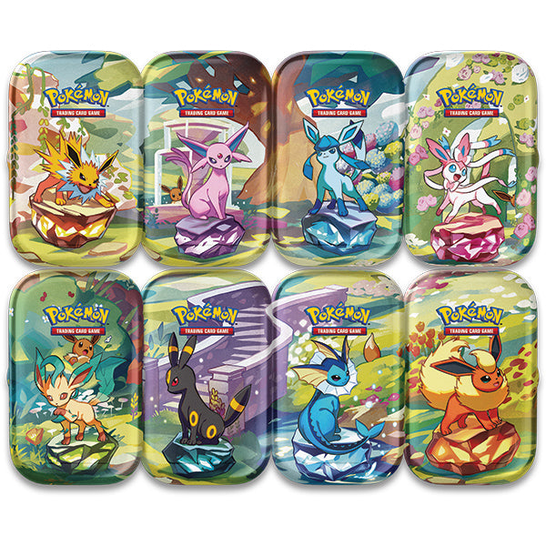Pokemon: Scarlet & Violet 8.5 - Prismatic Evolutions Mini Tin BoardtopiaGames.com Pokemon: Scarlet & Violet 8.5 - Prismatic Evolutions Mini Tin BoardtopiaGames.com