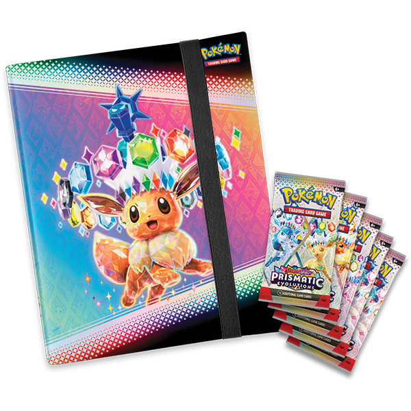 Pokemon: Scarlet & Violet 8.5 - Prismatic Evolutions Binder Collection (PRE-ORDER)