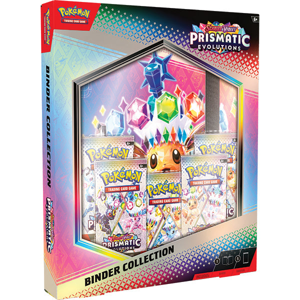 Pokemon: Scarlet & Violet 8.5 - Prismatic Evolutions Binder Collection (PRE-ORDER)