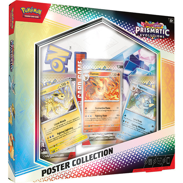 Pokemon: Scarlet & Violet 8.5 - Prismatic Evolutions Poster Collection (PRE-ORDER)