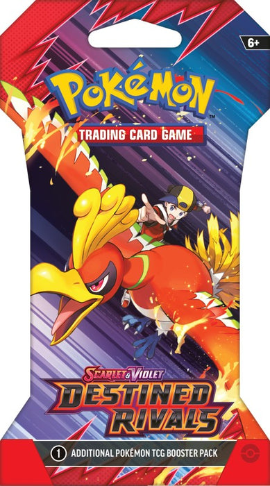 Pokemon: Scarlet & Violet 10 - Destined Rivals Sleeved Booster Pack BoardtopiaGames.com Pokemon: Scarlet & Violet 10 - Destined Rivals Sleeved Booster Pack BoardtopiaGames.com