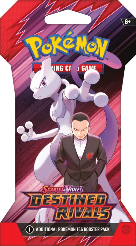 Pokemon: Scarlet & Violet 10 - Destined Rivals Sleeved Booster Pack BoardtopiaGames.com Pokemon: Scarlet & Violet 10 - Destined Rivals Sleeved Booster Pack BoardtopiaGames.com