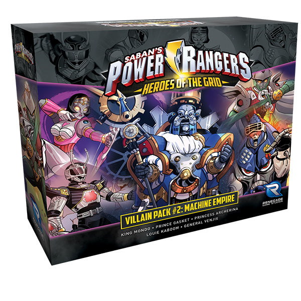 Power Rangers: Heroes of the Grid - Villain Pack #2 Machine Empire Expansion