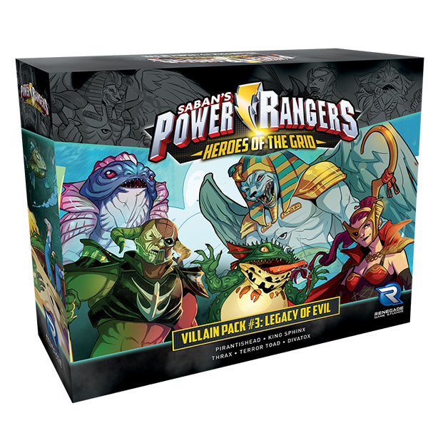 Power Rangers: Heroes of the Grid - Villain Pack #3 Legacy of Evil Expansion