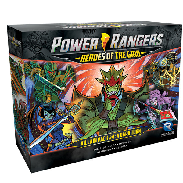 Power Rangers: Heroes of the Grid - Villain Pack #4 A Dark Turn Expansion