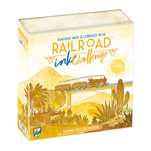 Railroad Ink Challenge: Shining Yellow