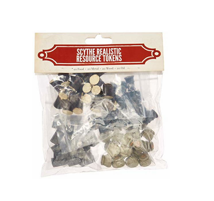 Scythe: Realistic Resources Tokens