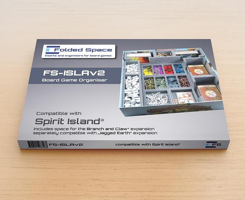 Spirit Island Folded Space Box Insert