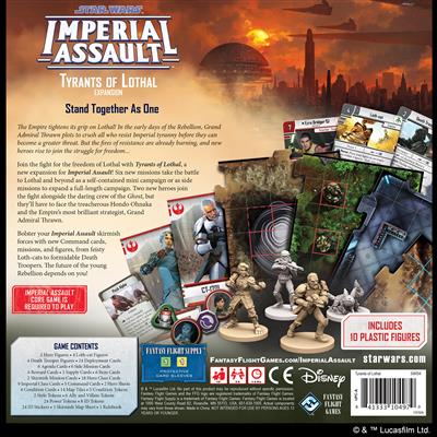 Star Wars: Imperial Assault - Tyrants of Lothal Expansion