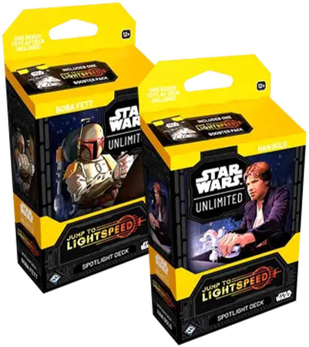 Star Wars: Unlimited - Jump to Lightspeed Spotlight Decks (Set of 2)