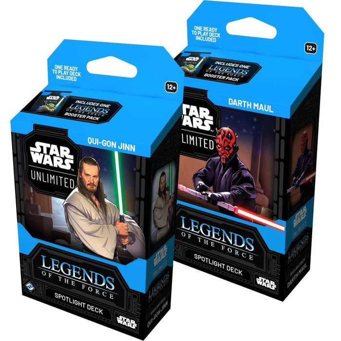 Star Wars: Unlimited - Legends of the Force Spotlight Decks (Set of 2)