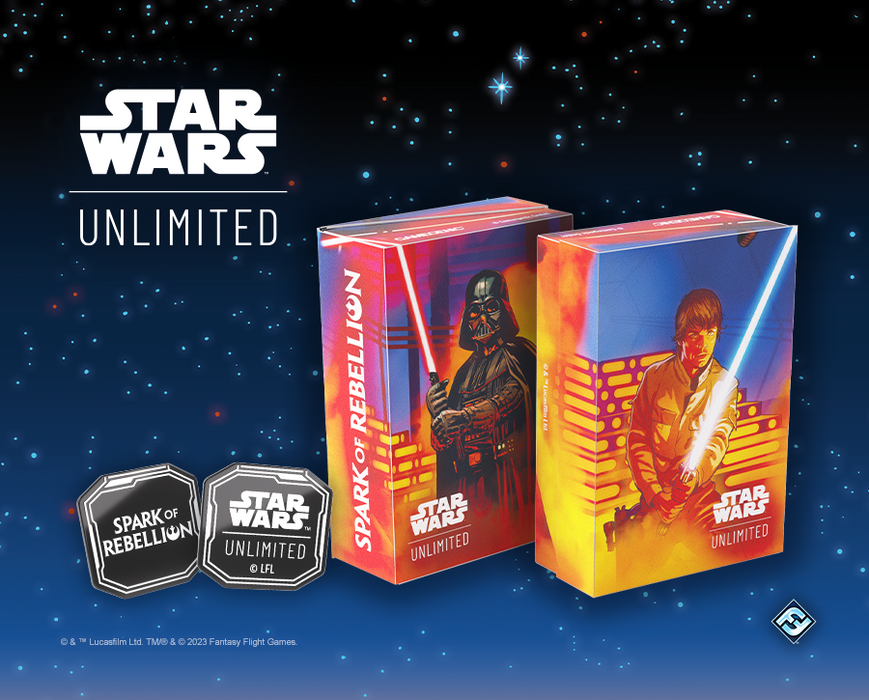 Star Wars: Unlimited - Spark of the Rebellion Mini Box and Initiative Token Promo